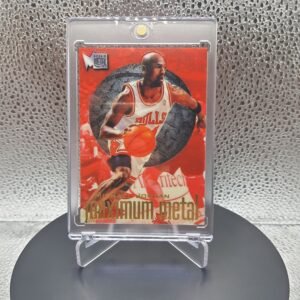 1996-97 Custom Basketball Card Metal Maximum Metal #4 - Michael Jordan