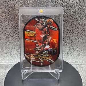 1997-98 Custom Basketball Card E-X2001 Jambalaya Red #6JB - Michael Jordan