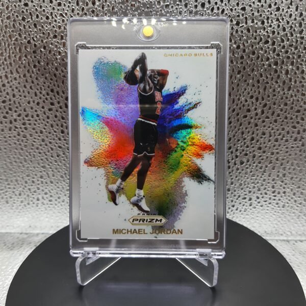 2023-24 Custom Basketball Card Panini Prizm Color Blast #23 – Michael Jordan