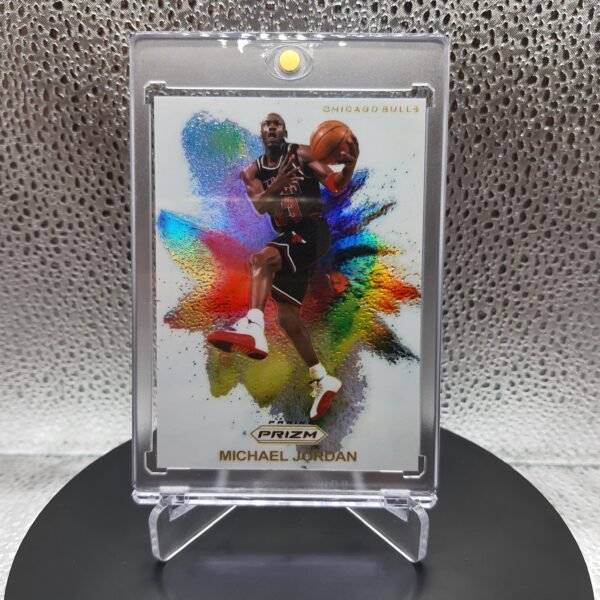 2023-24 Custom Basketball Card Panini Prizm Color Blast #23A - Michael Jordan