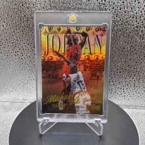 1998-99 Custom Basketball Card  Metal Universe Precious Metal Gems #1 - Michael Jordan