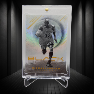 2021-22 Custom Basketball Card Black White Night #23 - Michael Jordan