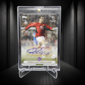 2020 Custom Soccer Card Topps The Lost Rookie Cards Auto #Cristiano Ronaldo