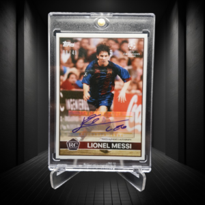 2020 Custom Soccer Card Topps The Lost Rookie Cards Auto #Lionel Messi