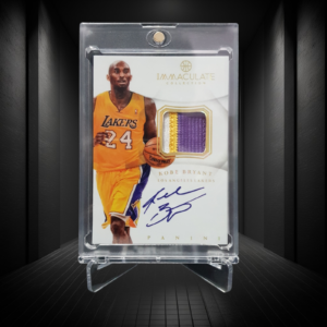 2012-13 Custom Basketball Card Panini Immaculate Collection Patch Autographs #APKB - Kobe Bryant