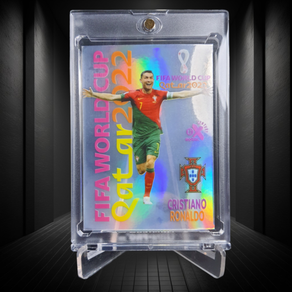 2022 Custom Soccer Card SkyBox E-X Century Fifa World Cup Qatar 2022 #7 - Cristiano Ronaldo