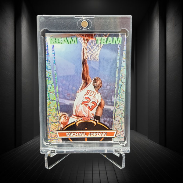 1992-93 Custom Basketball Card Beam Team #1 - Michael Jordan