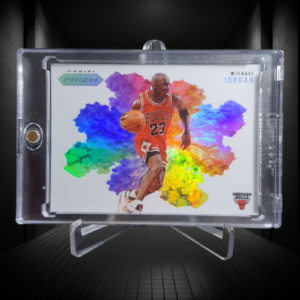 2020-21 Custom Basketball Card Prizm Color Blast #23B Michael Jordan