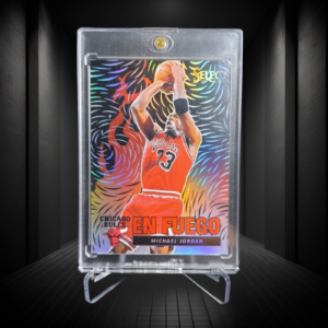 2020-21 Custom Basketball Card Select En Fuego #EFMJ - Michael Jordan