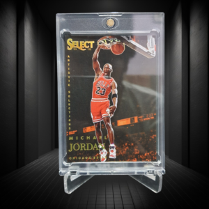 2021-22 Custom Basketball Card Select Artistic Selections #23 - Michael Jordan