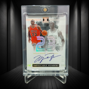 2016-17 Custom Basketball Card Impeccable Impeccable Jersey Numbers Autographs #IJMJ - Michael Jordan