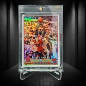 2002-03 Custom Basketball Card Topps Chrome Refractor #111 - LeBron James